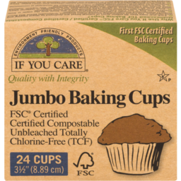 Photo of If You Care Jumbo Baking Cups 24pk