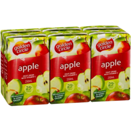 Photo of Golden Circle Fruit Drink Apple 250mL 6 Pack