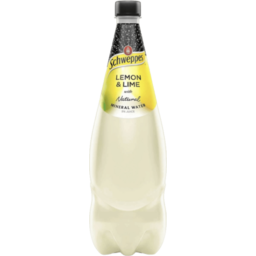 Photo of Schweppes Lemon Lime Natural Mineral Water 1.1l
