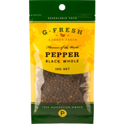 Photo of G Fresh Pepper Black Whole