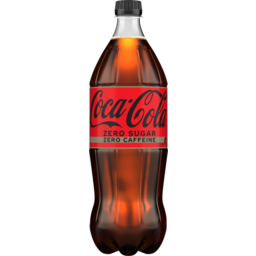 Photo of Coca Cola Zero Sugar Zero Caffeine Soft Drink Bottle