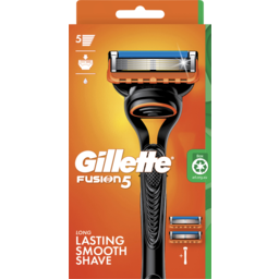 Photo of Gillette Fusion5 Razor Handle + 2 Cartridge, Shave Care