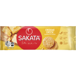 Photo of Sakata Cheddar Cheese Rice Crackers