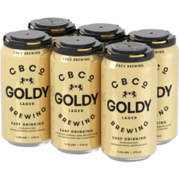 Photo of Colonial Brewing Co Goldy Lager 6pk