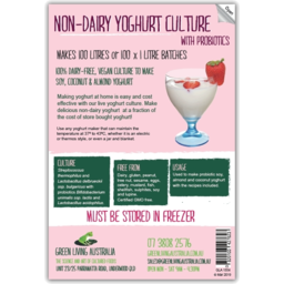 Photo of GREEN LIVING AUS:GLA Non Dairy Yoghurt Culture