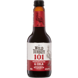 Photo of Wild Turkey 101 & Cola 6.5% Bottle