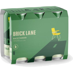 Photo of Brick Lane Bkydr Lager6*355ml
