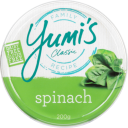 Photo of Yumis Classic Spinach Dip Dairy & Gluten Free