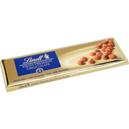 Photo of Lindt Swiss Premium Milk Hazelnut Chocolate Block