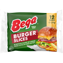 Photo of Bega Burger Cheese Slices 12 Pack