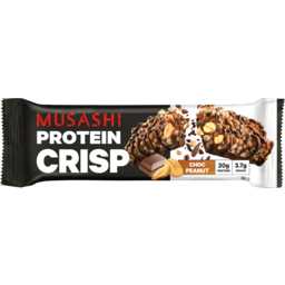 Photo of Musashi Protein Crisp Bar Choc Peanut 60g 60g