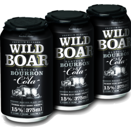 Photo of Wild Boar B/Cola15% N3*375ml