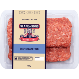 Photo of Slape & Sons Beef Steakettes