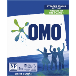 Photo of Omo Laundry Powder Front & Top Loader Active Clean 2kg