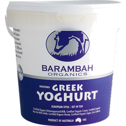 Photo of Barambah Greek Yoghurt 1kg