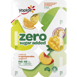 Photo of Yoplait Forme Zero Real Fruit Tropical Paradise No Added Sugar Multipack Yoghurt
