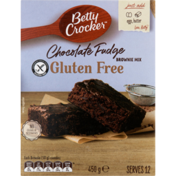 Photo of Betty Crocker Gluten Free Chocolate Fudge Brownie Mix 450g