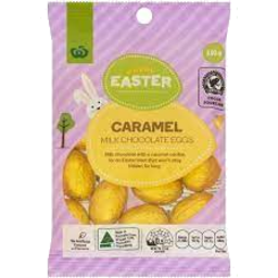 Photo of WW Easter Milk Chocolate Caramel Filled Eggs 150g