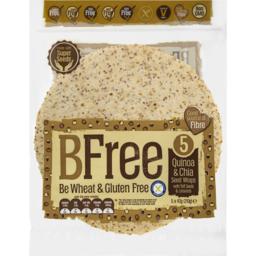 Photo of Bfree 5 Quinoa & Chia Seed Wraps