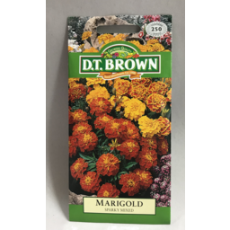 Photo of 	DT BROWN MARIGOLD SPARKY MIXED SEEDS