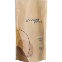 Photo of Goodies + Grains Organic Raw Cacao Powder