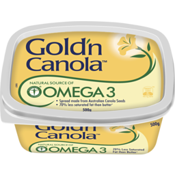 Photo of Gold'n Canola Omega 3 Margarine Spread 500g