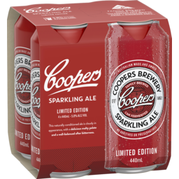 Photo of Coopers Sparkling Limited 440ml Can