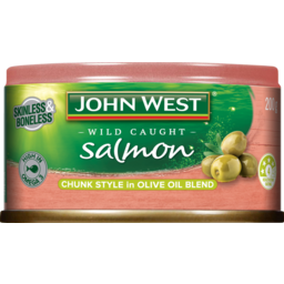 Photo of John West Salmon Skinless & Boneless Olive Oil Blend