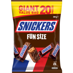 Photo of Snickers Fun Size 20 Pieces Giant Value Bag 300g