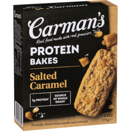 Photo of Carman's Protein Bakes Salted Caramel 5 Pack 175g