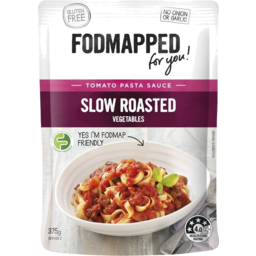 Photo of Fodmapped Tomato Pasta Sauce Slow Roasted Vegetables 375g