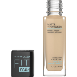 Photo of Maybelline New York Maybelline Fit Me Matte & Poreless Mattifying Liquid Foundation - Nude Beige 125 30ml