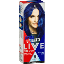 Photo of Schwarzkopf Live Colour Ultra Brights Electric Blue 