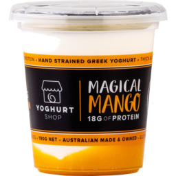 Photo of Yoghurt Shop Mango Greek Yoghurt 190g