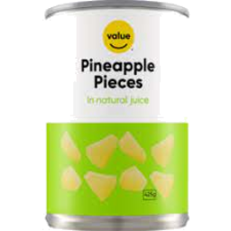 Photo of Value Pineapple Pieces in Natural Juice