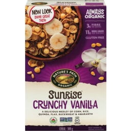 Photo of Nature's Path - Sunrise Crunchy Vanilla Cereal