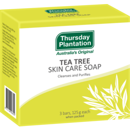 Photo of Thursday Plantation Tea Tree Skin Care Soap Bars 3.0x125g