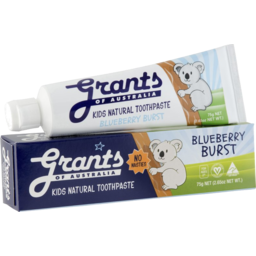 Photo of Grants Kids Toothpaste Blueberry Burst