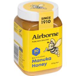 Photo of Airborne Honey Classic Manuka 30+ 500g
