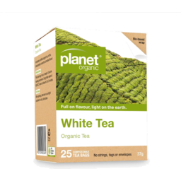 Photo of Planet Organics Org White Tea 25 Bags