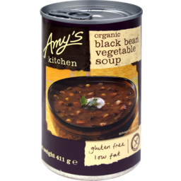 Photo of Amy's Org Black Bean Veg Soup
