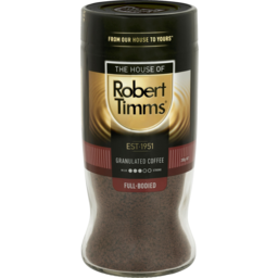 Photo of Robert Timms Full Bodied Granulated Instant Coffee 200g
