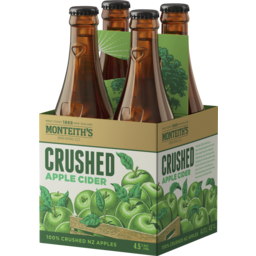 Photo of Monteith's Crushed Apple Cider 4pk