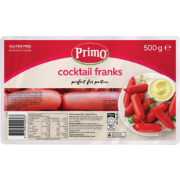 Photo of Primo Cocktail Franks 500g