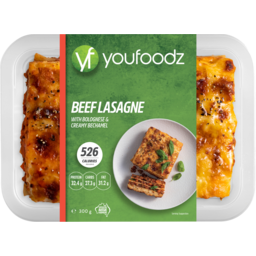 Photo of Youfoodz Beef Lasagne With Bolognese & Creamy Bechamel Ready To Eat Fresh Meal 300g