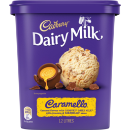 Photo of Cadbury Dairy Milk Caramello Ice Cream 1.2l
