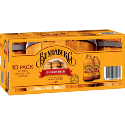 Photo of Bundaberg Ginger Beer 10 x375ml Bottles