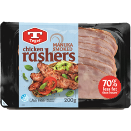 Photo of Tegel Chicken Rashers Smoked 200g