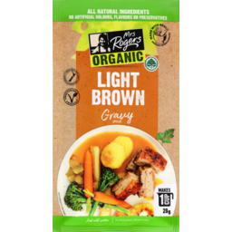 Photo of Mrs Rogers Organic Instant Gravy Mix Light Brown
