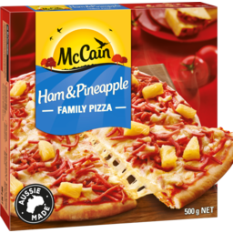 Photo of Mccain Ham & Pineapple Family Pizza